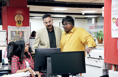 When Tryambakam came to the newsroom