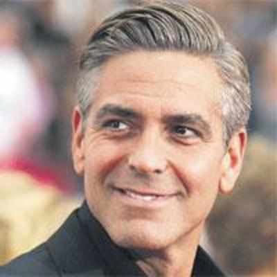 Clooney wants a colour job