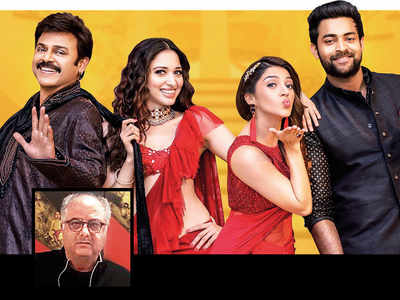 Now, a Hindi remake for Venkatesh and Tamannaah's Telugu Comedy F2-Fun and Frustration