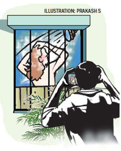 Image result for peeping tom cartoons india