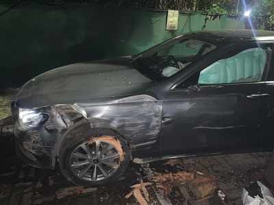 Vishwajeet Kadam's car meets with an accident, suffers minor injuries