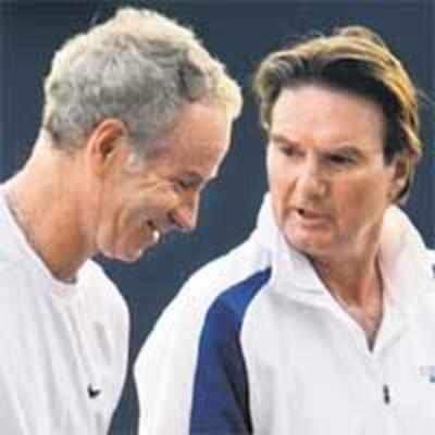 It's Connors vs McEnroe again!