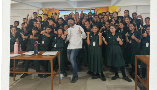 Chef Smit Sagar embarks on a nutritious journey - one school at a time