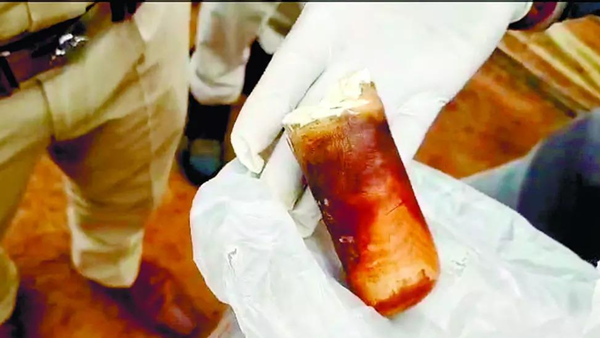 Elephant tusk buried in wall for 4 years, cracks open Chhattisgarh's Gariyaband wildlife crime