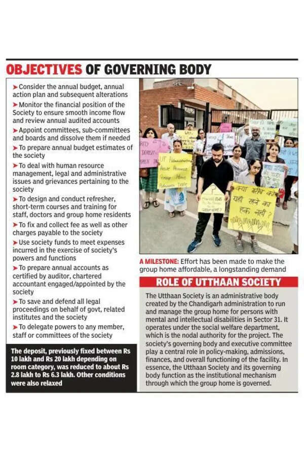 Governing body for Chd group home reconstituted