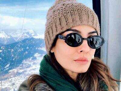 Cold is gold for Raveena Tandon