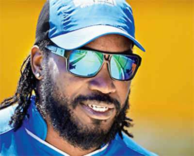 Gayle fined for ‘just a joke’, with female reporter