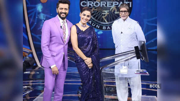 Kaun Banega Crorepati 13: Riteish Deshmukh - Genelia D'souza use two lifelines for a question on Instagram and reveal interesting secrets; a look at some best moments from the episode