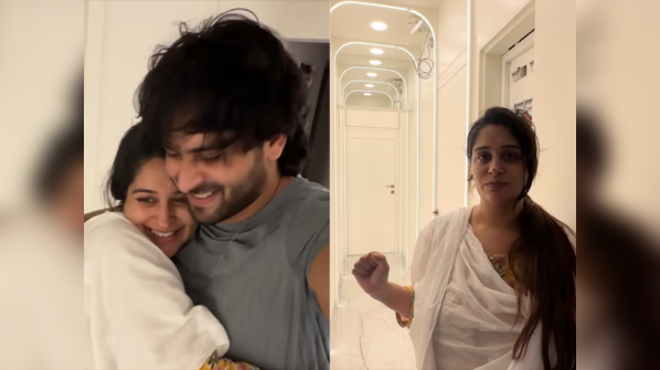From a large living room to a special Namaz room; Shoaib Ibrahim and Dipika Kakar's lavish 5 BHK flat has a white and gold theme