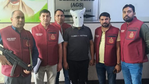 Nandu gang associate held in Delhi's Dwarka; live cartridges, single-shot pistol recovered