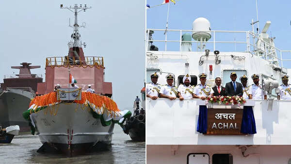 Indian Coast Guard commissions new-gen fast patrol vessel 'Achal'