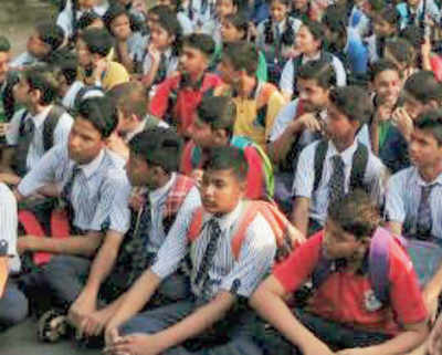 Parents, students protest change in school timings