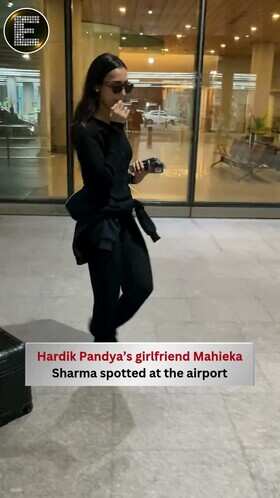 Mahika Sharma makes a stylish appearance at the airport