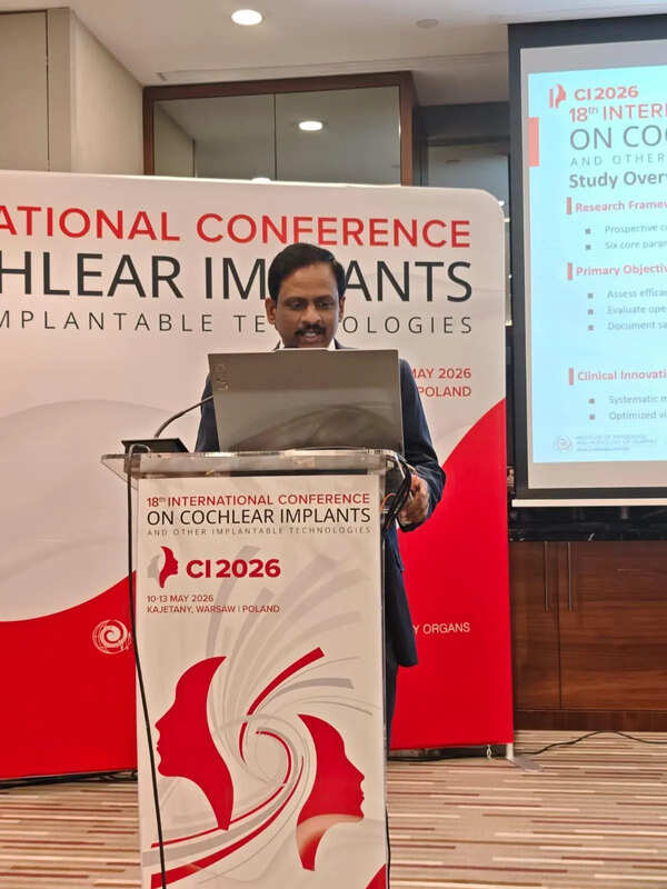 Cochlear implant surgery restores confidence, dignity and hope: Dr Subbarayudu