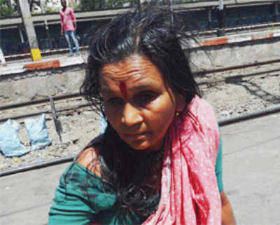 RPF officer saves elderly woman who fell off moving train