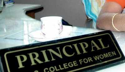 Can colleges have principals, at last?