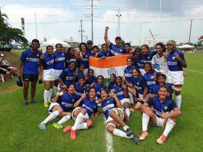 Indian women's rugby team records first-ever 15s international victory