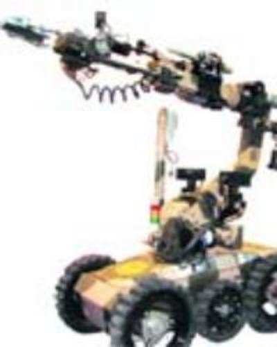 Bomb-buster robot ready to roll