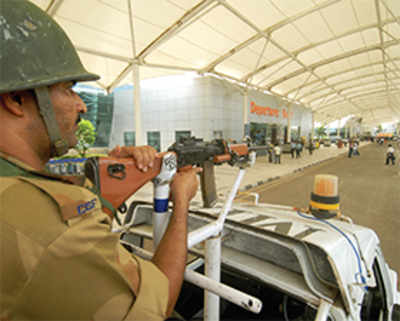 Undercover CISF men breach airport security
