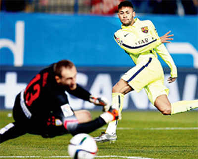 Barcelona win ill-tempered quarters