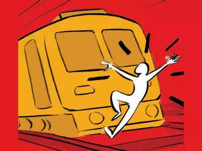 21-year-old jumps before train, dies