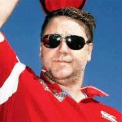 Russell Crowe on weight-loss spree
