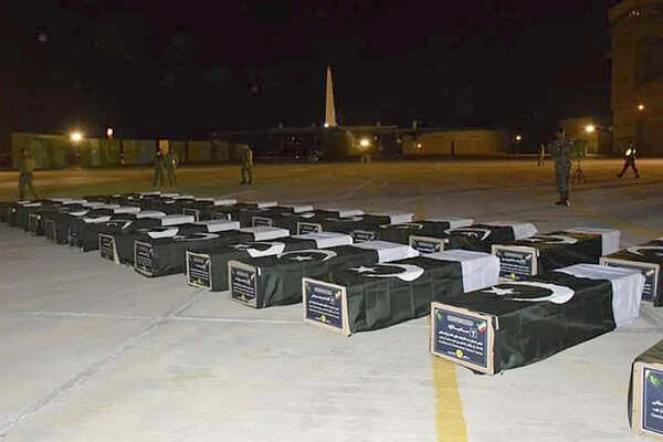Bodies of 28 pilgrims killed in Iran arrive in Pakistan