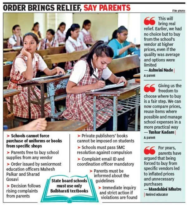 Schools can’t insist on uniforms, book purchases from specific shops