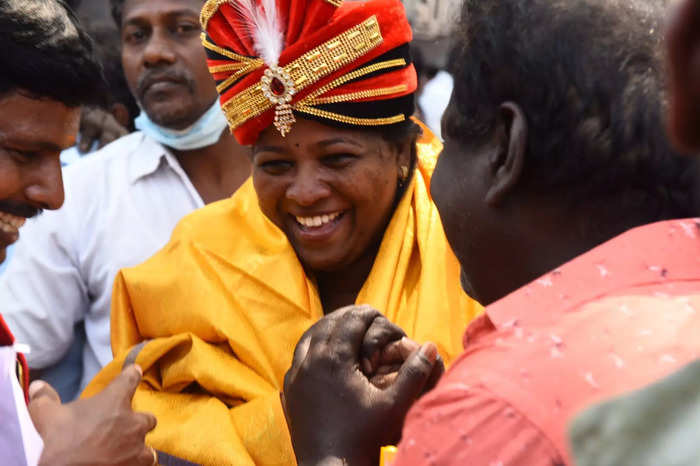 Nandini, DMK candidate, wins ward 111 in Chennai
