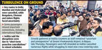 &lsquo;We&rsquo;re standing here like fools&rsquo;: IndiGo meltdown wreaks havoc across state