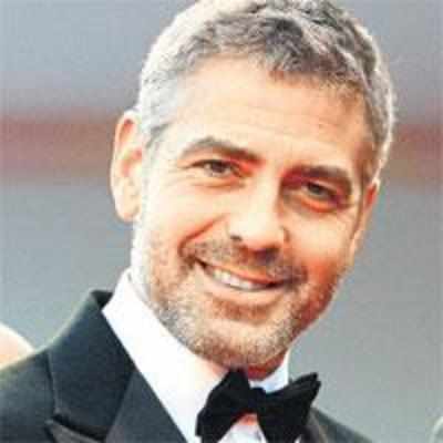 George Clooney gets courage from alcohol