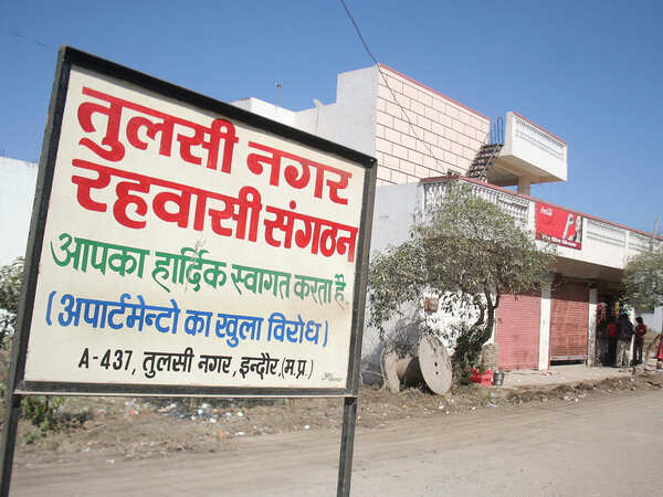 Tulsi Nagar residents fear losing their houses