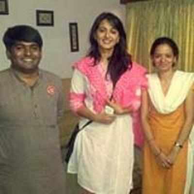 Tollywood's Anushka will be preaching for Yuva Global