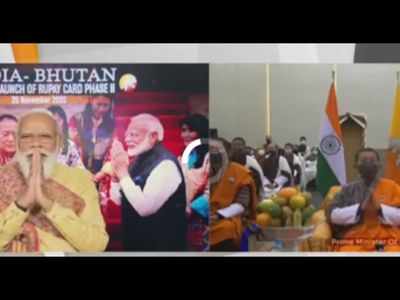 PM Modi, Bhutanese PM jointly launch RuPay Card Phase-II