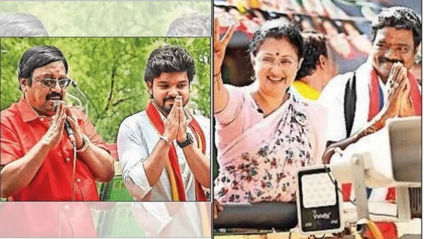 Tamil Nadu assembly elections 2026: Kollywood actors jump onto election bandwagon, canvass for candidates