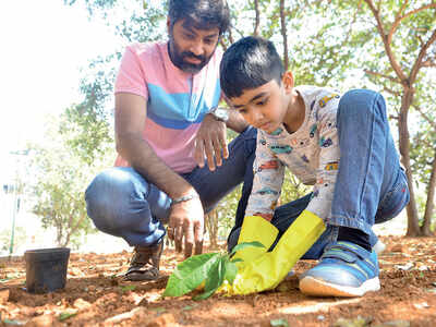 Bengaluru: Seven-year-old dreams of a gardening career