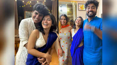 Taarak Mehta fame Nidhi Bhanushali aka Sonu goes desi; stuns all ...