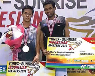 Transformed Prannoy wins Indonesian Masters