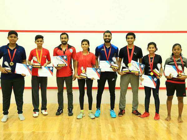 Kerala State Squash Championships: Injured Rejin concedes final, Pran wins men's title