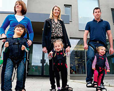 Mum gives disabled kids a chance to walk