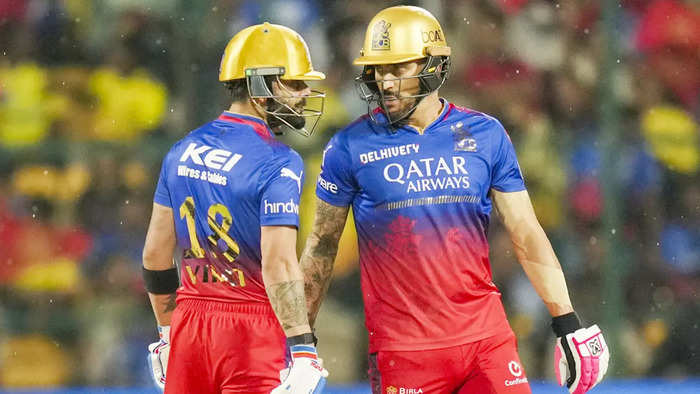 RCB vs CSK IPL highlights: Royal Challengers Bengaluru qualify for playoffs;  Chennai Super Kings knocked out - The Times of India