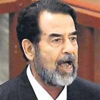 Saddam begins appeal against death sentence