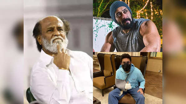 Rajinikanth's surgery to Salman Khan's snakebite incident: Celebs who had a health scare in 2021