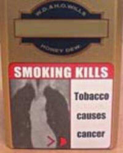 Anti-tobacco visuals prove ineffective