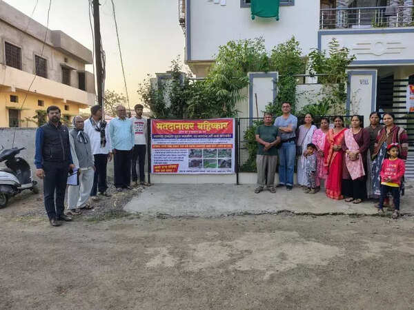 ‘Why Should We Vote?’ Gawande Layout Residents Plan Poll Boycott