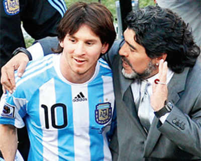 Please don’t go! Maradona urges Messi to keep playing for Argentina