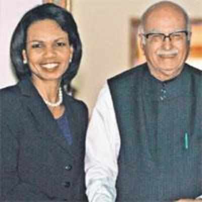 Rice calls on PC, Advani, discusses Mumbai attacks