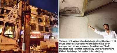 `Shaken' Mahim buildings prompt police complaint