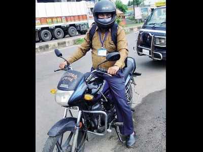 For govt salary, they ride 165 km on bike from Nashik to Mumbai daily