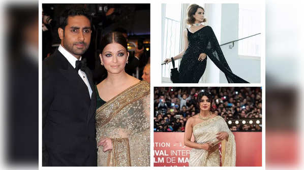 Aishwarya Rai, Kangana Ranaut, Priyanka Chopra: Bollywood actresses who elevated sarees at global red carpet